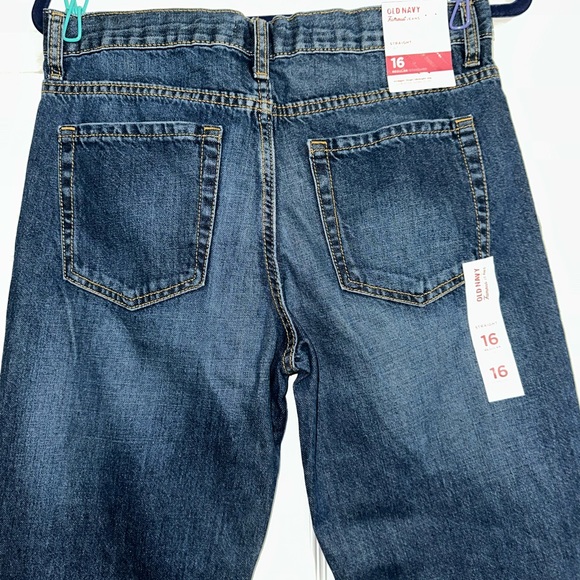 NWT Women’s Old Navy Famous straight cut jeans size 16 - Picture 8 of 10